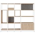 ATELLA Regalschrank | 4 OH, 1960 x 1635 mm, Bernsteineiche - 2 Thumbnail Image
