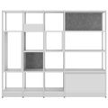 ATELLA shelf cabinet | 4 OH, 1960 x 1635 mm, pearl gray - 2 Thumbnail Image