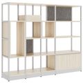 ATELLA shelf cabinet | 4 OH, 1960 x 1635 mm, sand ash - 1 Thumbnail Image