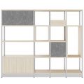 ATELLA shelf cabinet | 4 OH, 1960 x 1635 mm, sand ash - 4 Thumbnail Image