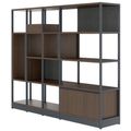 ATELLA Regalschrank | 4 OH, 1960 x 1635 mm, Nussbaum - 3 Thumbnail Image