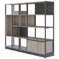 ATELLA shelf cabinet | 4 OH, 1960 x 1635 mm, gray northern oak - 3 Thumbnail Image