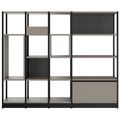 ATELLA shelf cabinet | 4 OH, 1960 x 1635 mm, Cubanite gray - 2 Thumbnail Image