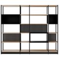 ATELLA Armoire d'étagère | 5 oh, 2350 x 2015 mm, Amber Oak - 2 Thumbnail Image