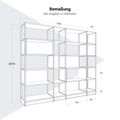 ATELLA Regalschrank | 5 OH, 2350 x 2015 mm, Anthrazit - 9 Thumbnail Image