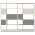 ATELLA shelf cabinet | 5 OH, 2350 x 2015 mm, sand ash - 4 Thumbnail Image