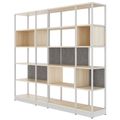 ATELLA shelf cabinet | 5 OH, 2350 x 2015 mm, sand ash - 3 Thumbnail Image