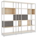 ATELLA shelf cabinet | 5 OH, 2350 x 2015 mm, sand ash - 1 Thumbnail Image