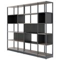 ATELLA shelf cabinet | 5 OH, 2350 x 2015 mm, gray northern oak - 3 Thumbnail Image