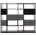 ATELLA shelf cabinet | 5 OH, 2350 x 2015 mm, Cubanite gray - 4 Thumbnail Image