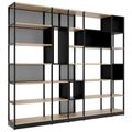ATELLA Regalschrank | 6 OH, 2736 x 2395 mm, Bernsteineiche - 1 Thumbnail Image