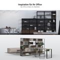 ATELLA Regalschrank | 6 OH, 2736 x 2395 mm, Perlgrau