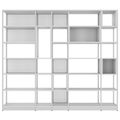 ATELLA Regalschrank | 6 OH, 2736 x 2395 mm, Perlgrau