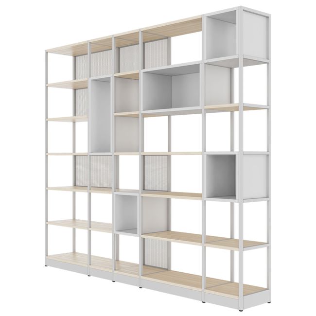 ATELLA Regalschrank | 6 OH, 2736 x 2395 mm, Sandesche