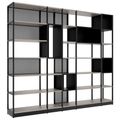 ATELLA shelf cabinet | 6 OH, 2736 x 2395 mm, gray northern oak - 1 Thumbnail Image