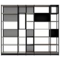 ATELLA shelf cabinet | 6 OH, 2736 x 2395 mm, Cubanite gray - 2 Thumbnail Image