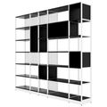 ATELLA Regalschrank | 6 OH, 2736 x 2395 mm, Schwarz - 3 Thumbnail Image