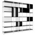 ATELLA Regalschrank | 6 OH, 2736 x 2395 mm, Schwarz - 1 Thumbnail Image