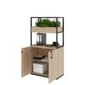 CHOICE Regalschrank | 4 OH, 800 x 1545 mm, Blumenkasten, Bernsteineiche - 3 Thumbnail Image