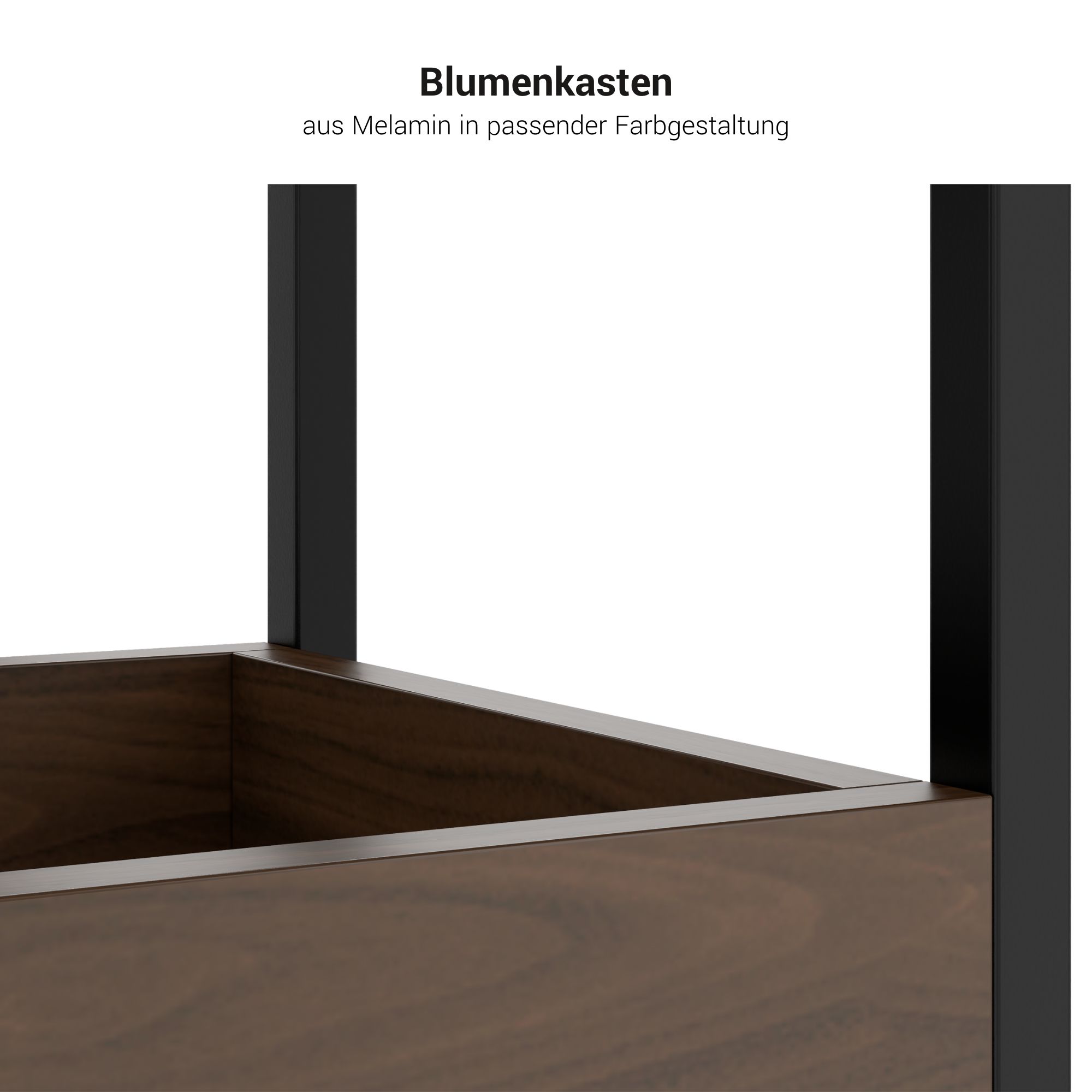 CHOICE Regalschrank | 4 OH, 800 x 1545 mm, Blumenkasten, Anthrazit - 13 Main Image