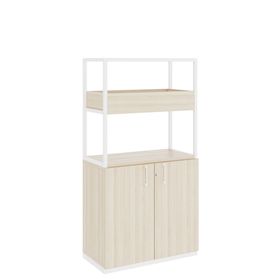 CHOICE Regalschrank | 4 OH, 800 x 1545 mm, Blumenkasten, Sandesche
