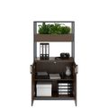 CHOICE Armoire d'étagère | 4 oh, 800 x 1545 mm, boîte à fleurs, noix - 2 Thumbnail Image