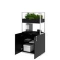 CHOICE Armoire d'étagère | 4 oh, 800 x 1545 mm, boîte à fleurs, noir - 3 Thumbnail Image