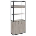 CHOICE Regalschrank | 5 OH, 800 x 1925 mm, Blumenkasten, Nordeiche grau - 1 Thumbnail Image