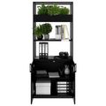 CHOICE Regalschrank | 5 OH, 800 x 1925 mm, Blumenkasten, Schwarz - 2 Thumbnail Image