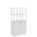CHOICE shelf cabinet | 4 OH, 800 x 1545 mm, pearl gray - 1 Thumbnail Image
