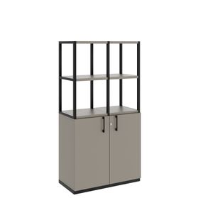 CHOICE Regalschrank | 4 OH, 800 x 1545 mm, Cubanitgrau