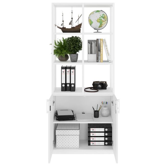 CHOICE Regalschrank | 5 OH, 800 x 1925 mm, Weiß CHOICE Regalschrank | 5 OH, 800 x 1925 mm, Weiß