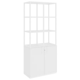 CHOICE Regalschrank | 5 OH, 800 x 1925 mm, Weiß