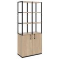 CHOICE Regalschrank | 5 OH, 800 x 1925 mm, Bernsteineiche - 1 Thumbnail Image