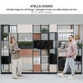 CHOICE Regalschrank | 5 OH, 800 x 1925 mm, Anthrazit - 4 Thumbnail Image