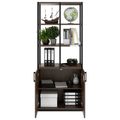 CHOICE shelf cabinet | 5 OH, 800 x 1925 mm, walnut - 2 Thumbnail Image