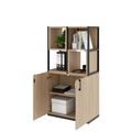 CHOICE shelf cabinet | 4 OH, 800 x 1545 mm, shelf boxes, amber oak - 3 Thumbnail Image