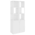 CHOICE Regalschrank | 5 OH, 800 x 1925 mm, Regalkisten, Weiß - 1 Thumbnail Image