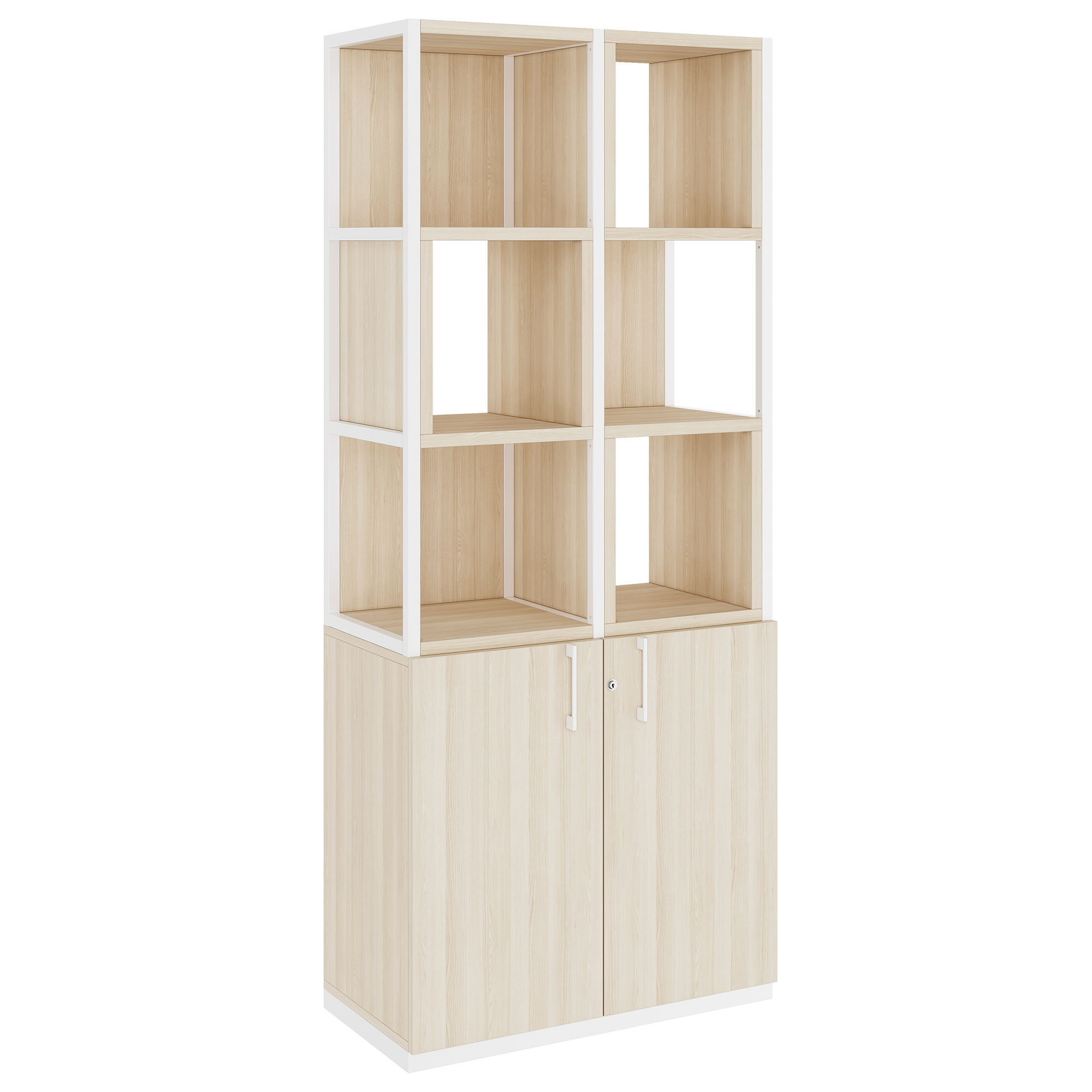 CHOICE Regalschrank | 5 OH, 800 x 1925 mm, Regalkisten, Sandesche - 1 Main Image