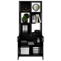 CHOICE shelf cabinet | 5 OH, 800 x 1925 mm, shelf boxes, black - 2 Thumbnail Image