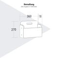 ATELLA Filzkorb | 360 x 270 mm - 4 Thumbnail Image