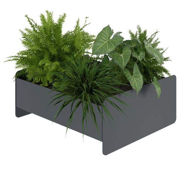 Blumenkasten ATELLA | 36 x 16 cm, Metall