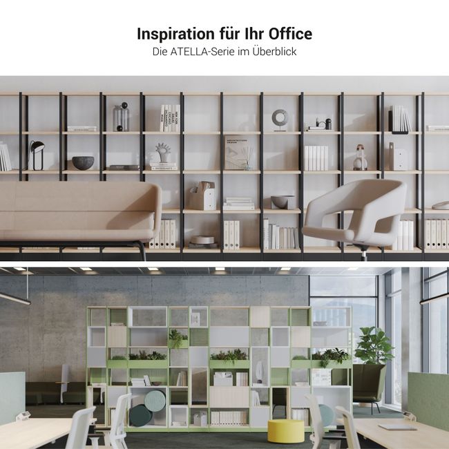 ATELLA Blumenkasten | 360 x 160 mm, Metall