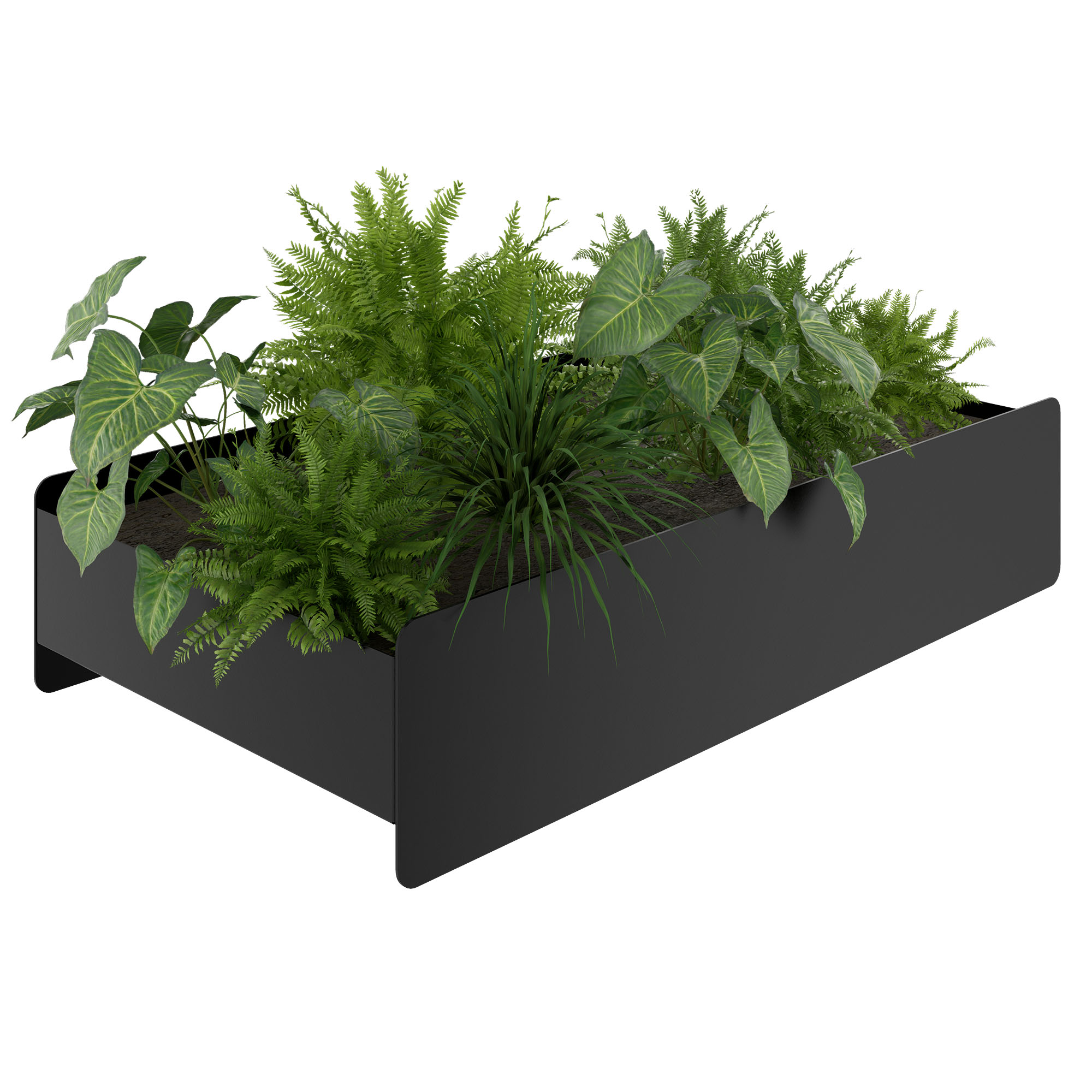 ATELLA Blumenkasten | 748 x 160 mm, Metall | WeberBRO