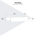 ATELLA Blumenkasten | 748 x 160 mm, Metall - 14 Thumbnail Image
