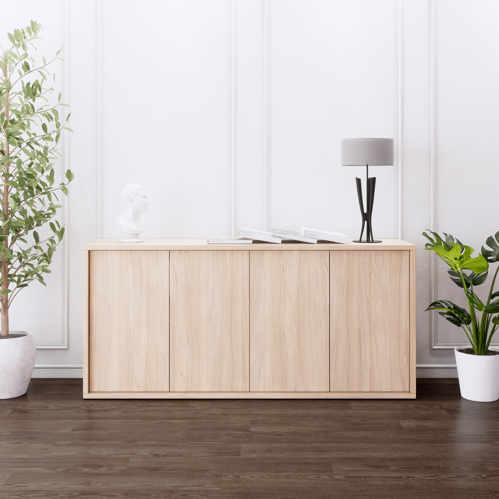 NOVA Sideboard | 2 oh, 1615 x 750 mm, quercia ambra - 2 Main Image