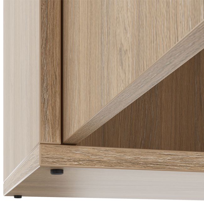 NOVA Sideboard | 2 OH, 1615 x 750 mm, Bernsteineiche