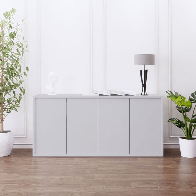 NOVA Sideboard | 2 OH, 1615 x 750 mm, Perlgrau