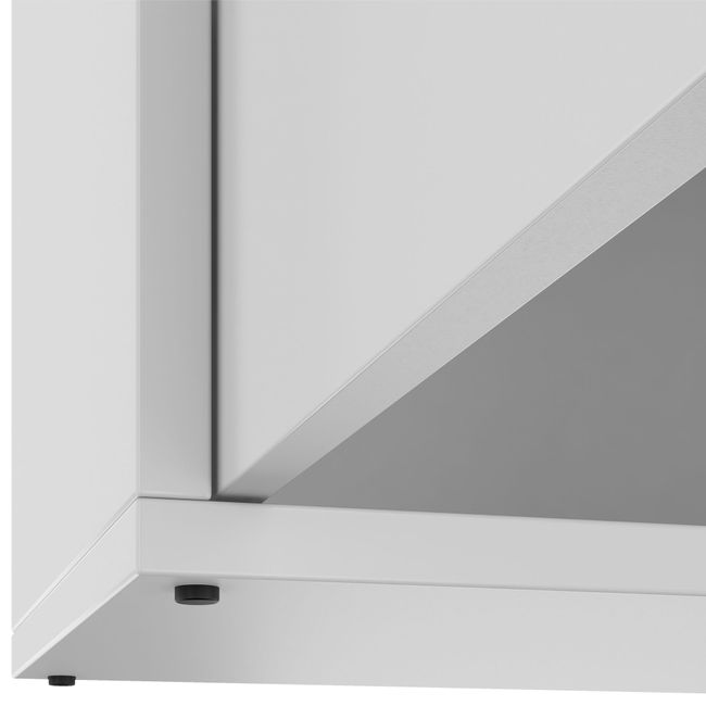 NOVA Sideboard | 2 OH, 1615 x 750 mm, Perlgrau