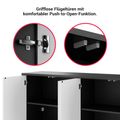 NOVA Sideboard | 2 OH, 1615 x 750 mm, Perlgrau - 5 Thumbnail Image
